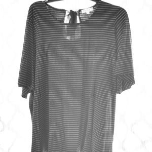 New Navy and White stripped top.